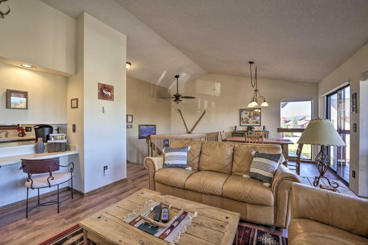 פגוסה ספרינגס Cozy Pagosa Condo Stunning Mountain And Lake Views! מראה חיצוני תמונה